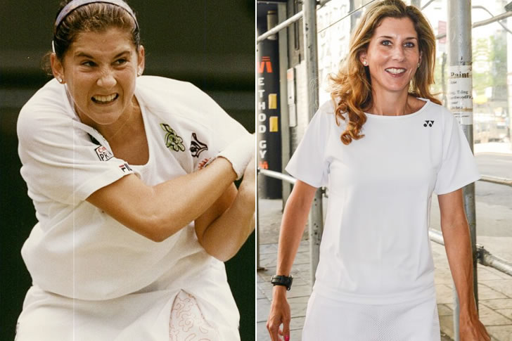 Monica seles - diet.